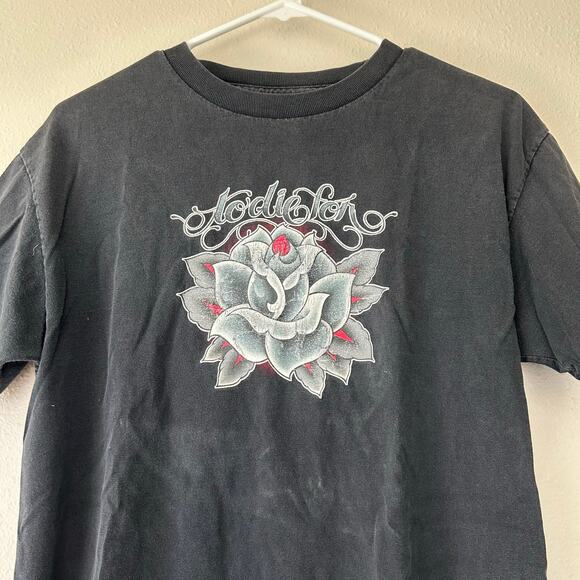 Vintage To die for T Shirt faded thrashed graphic Y2K 2000s grunge distressed S - Picture 3 of 14